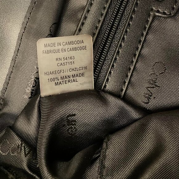 Rare Calvin Klein Back Pack with Logo Panel.   Excellent Condition! - Picture 6 of 6